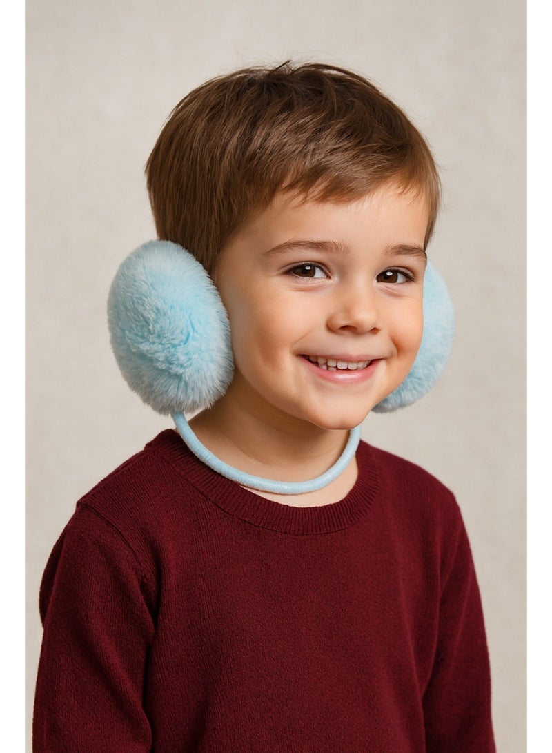 واقي أذن أطفال شتوي - سماعات أذن دافئة للأطفال خفيفة ومريحة - حماية مثالية من البرد والرياح للخارج والسفر - Image 2